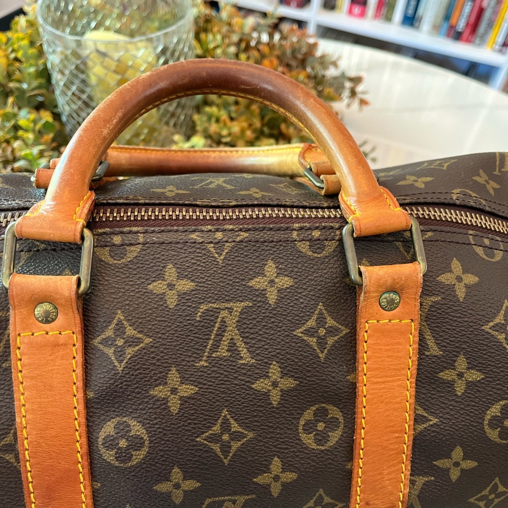 ✈️ Louis Vuitton Keepall 55 Monogram Canvas — Classic Travel Icon - Picture 8 of 16